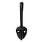 Gliderite Hardware 3 in. Matte Black Large Coat Double Hook, 5PK 7014-MB-5 - alternate 3